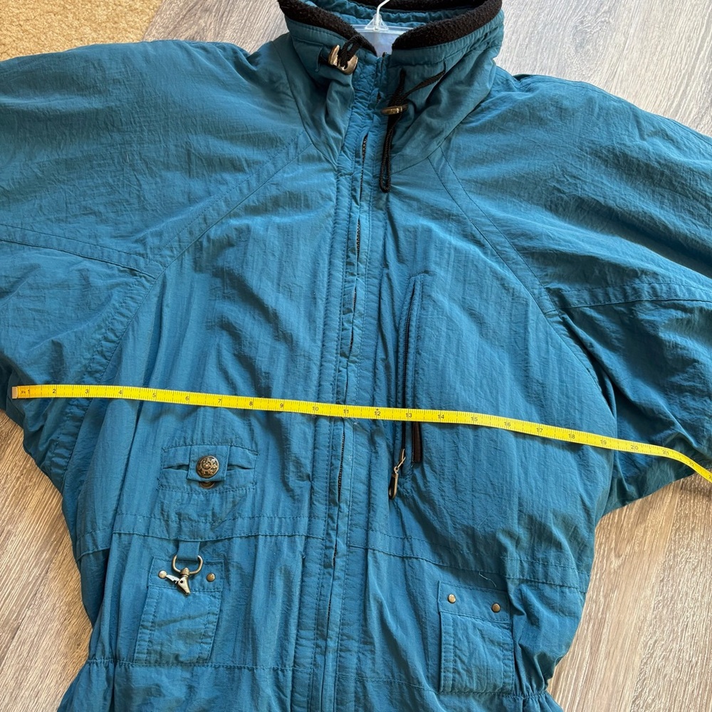 Vintage Inside Edge Performance Outerwear Teal Sn… - image 7